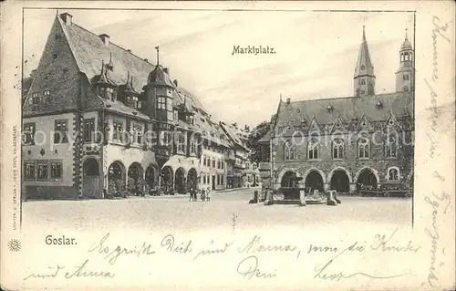 Goslar Marktplatz Kat. Goslar