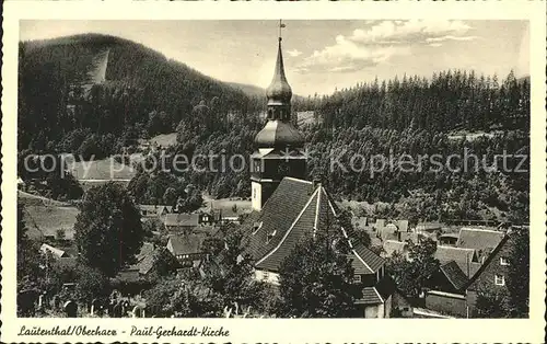 Lautenthal Harz Paul Gerhardt Kirche Kat. Langelsheim