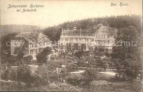 Zellerfeld Johanneser Kurhaus Harz Kat. Clausthal Zellerfeld