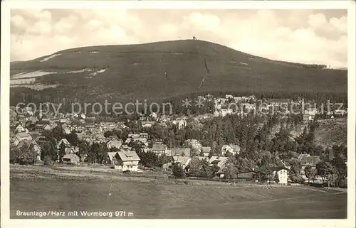 Braunlage Wurmberg Kat. Braunlage Harz