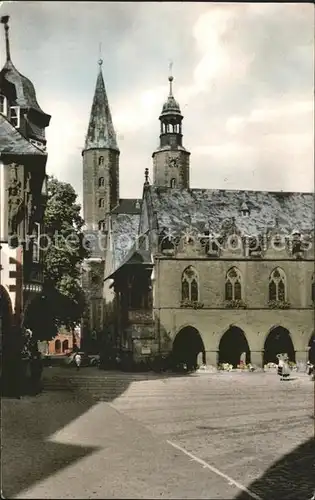 Goslar Markt Rathasu Marktkirche Kat. Goslar