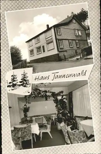 Braunlage Haus Tannenwald Kat. Braunlage Harz