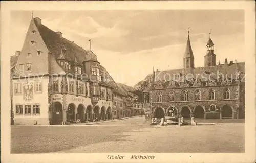 Goslar Marktplatz Kat. Goslar