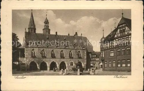 Goslar Rathaus Kat. Goslar