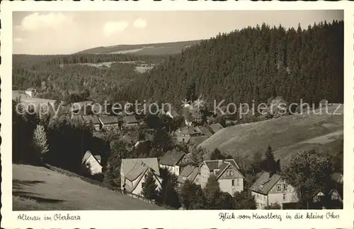 Altenau Harz Blick vom Kunstberg Kat. Altenau