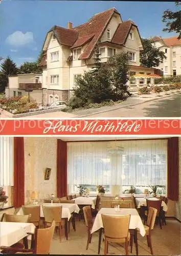 Braunlage Ansichten vom Haus Mathilde Kat. Braunlage Harz