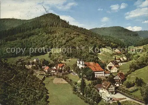 Bad Rippoldsau Schwarzwald Ansicht mit Kloesterle (Stempel) Kat. Bad Rippoldsau Schapbach