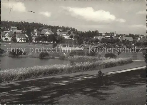 Hahnenklee Bockswiese Harz Gesamtansicht (Stempel) Kat. Goslar