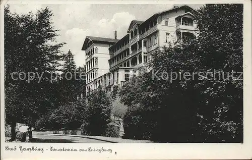 Bad Harzburg Sanatorium am Burgberg (Feldpost) Kat. Bad Harzburg