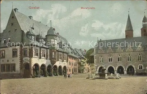 Goslar Marktplatz Kat. Goslar