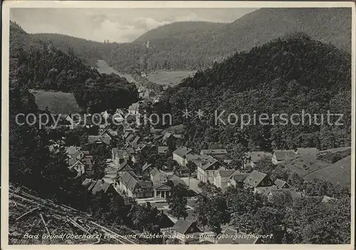 Bad Grund Harz Gesamtansicht Kat. Bad Grund (Harz)