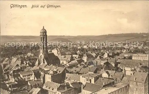 Goettingen Niedersachsen Total mit Jakobikirche / Goettingen /Goettingen LKR