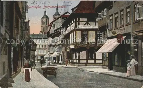 Goettingen Niedersachsen Barfuesserstrasse Kirche / Goettingen /Goettingen LKR