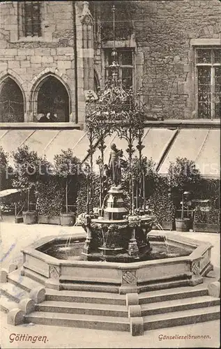 Goettingen Niedersachsen Gaenselieselbrunnen / Goettingen /Goettingen LKR