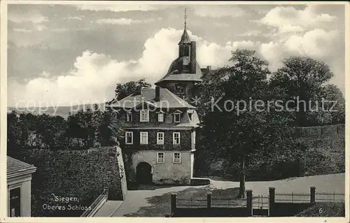 Siegen Westfalen Oberes Schloss / Siegen /Siegen-Wittgenstein LKR