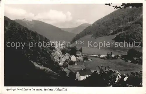 Sieber Unterer Sieberblick Kat. Herzberg am Harz