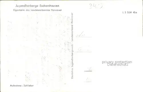 Eschershausen Holzminden Jugendherberge / Eschershausen /Holzminden LKR