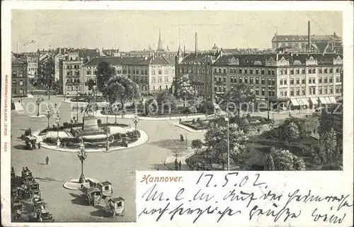 Hannover Ernst August Platz Kat. Hannover