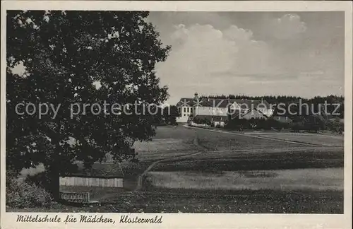 Klosterwald Maedchenschule Kat. Ottobeuren