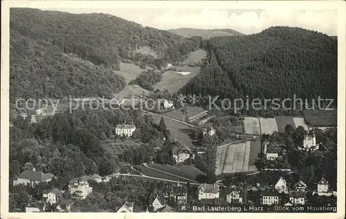 Bad Lauterberg vom Hausberg Kat. Bad Lauterberg im Harz