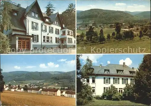 Herscheid Sauerland Schullandheim Haus Habbel / Herscheid /Maerkischer Kreis LKR