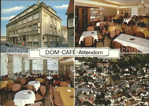 Attendorn Dom Cafe Stadtblick Kat. Attendorn