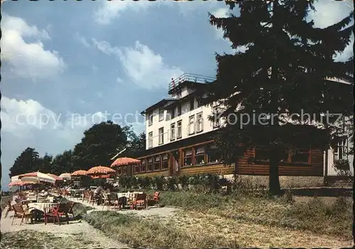 Walkenried Berghotel Stoeberhai Kat. Walkenried