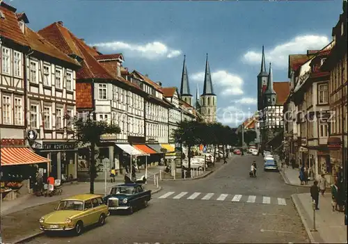 Duderstadt Marktstrasse Rathaus Cyriakuskirche Kat. Duderstadt