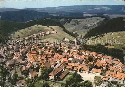 St Andreasberg Harz Fliegeraufnahme Kat. Sankt Andreasberg