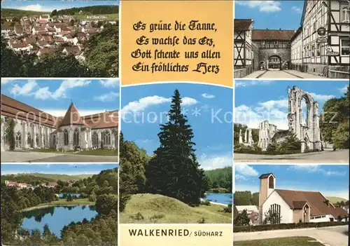 Walkenried Total Teilansichten Kat. Walkenried