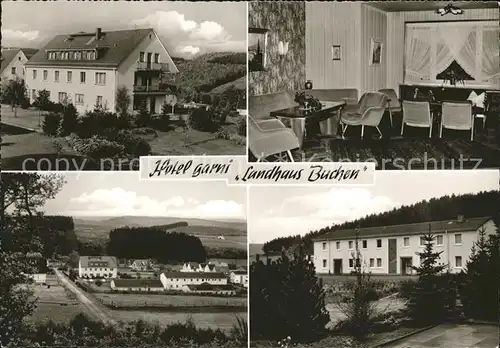 Geisweid Hotel garni Landhaus Buchen Kat. Siegen