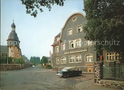 Wuergendorf Haus Wasserscheide Hotel Kat. Burbach