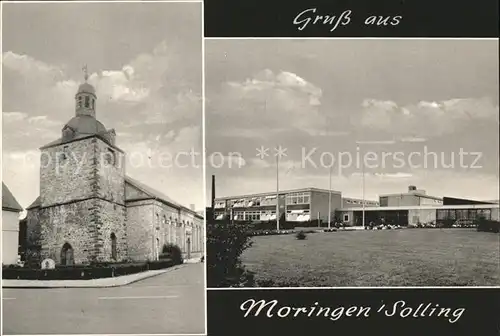 Moringen Kirche Stadthalle Kat. Moringen