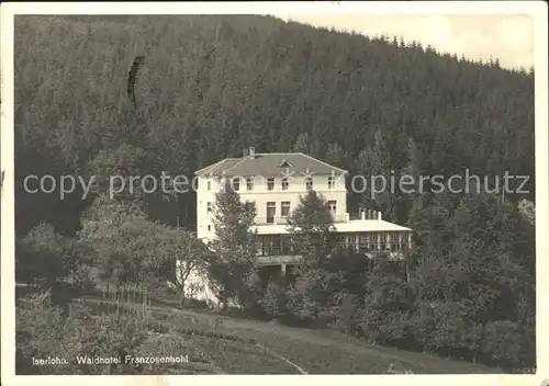 Iserlohn Waldhotel Franzosenhohl Kat. Iserlohn