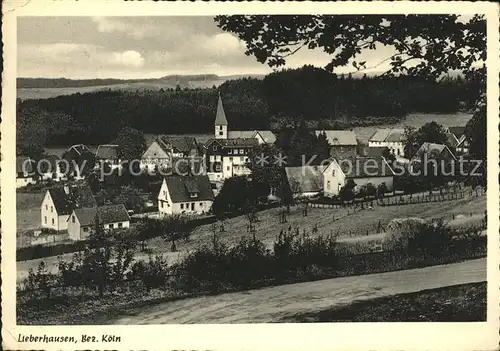 Lieberhausen Ortsblick Kat. Gummersbach