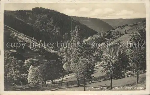 St Andreasberg Harz Waeschgrund Kat. Sankt Andreasberg