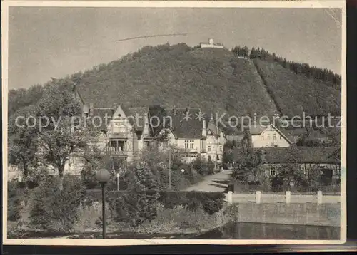 Bad Lauterberg Blick zum Hausberg Kat. Bad Lauterberg im Harz