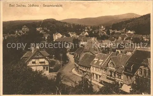 Bad Sachsa Harz Gesamtansicht Kat. Bad Sachsa