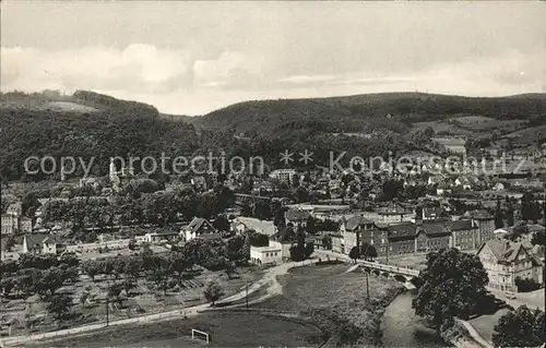 Bad Sooden Allendorf Blick auf Sooden Sportplatz Kat. Bad Sooden Allendorf