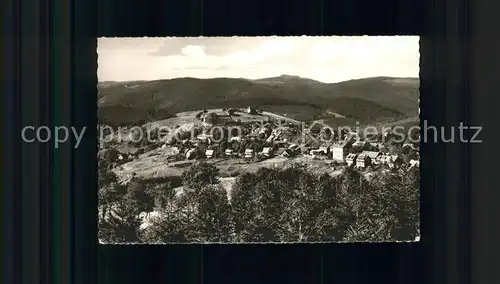 St Andreasberg Harz Panorama Blick von den Drei Jungfern Hoehenluftkurort Bergstadt Kat. Sankt Andreasberg