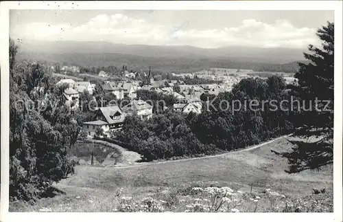 Bad Sachsa Harz Panorama Blick vom Knickberg Kat. Bad Sachsa