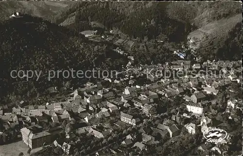 Bad Lauterberg Fliegeraufnahme Kneipp Heilbad Kat. Bad Lauterberg im Harz