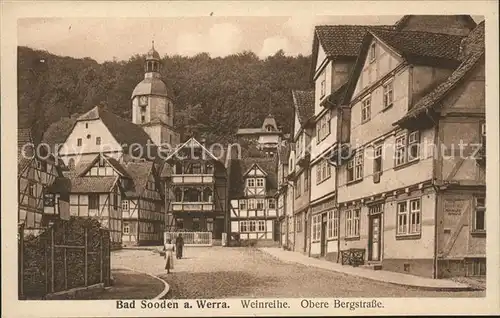 Bad Sooden Allendorf Weinreihe Obere Bergstrasse Kirche Kat. Bad Sooden Allendorf