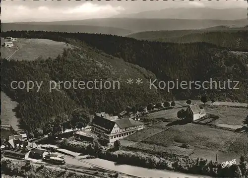 St Andreasberg Harz Fliegeraufnahme Berghotel Glockenberg Kat. Sankt Andreasberg