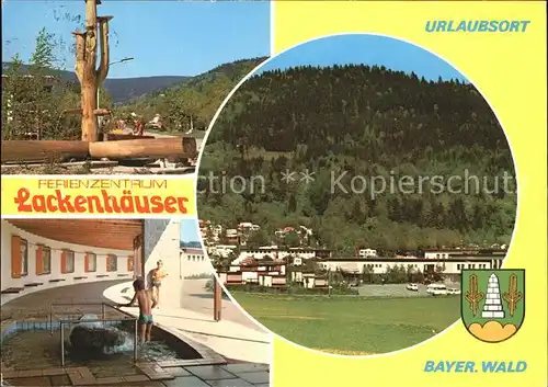 Lackenhaeuser Niederbayern Ferienzentrum Wappen Kat. Neureichenau