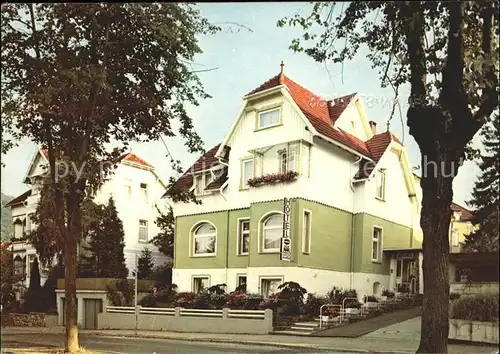 Bad Harzburg Hotel Pension Haus Fernblick Kat. Bad Harzburg