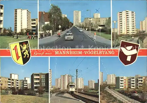 Mannheim Wappen Vogelstang Kat. Mannheim