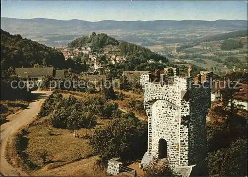 Lindenfels Odenwald Perle d. Odenwaldes Bismarckturm Stadt Kat. Lindenfels