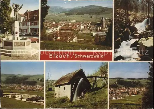 Elzach Schuttigbrunnen Sanatorium Muehle Kat. Elzach