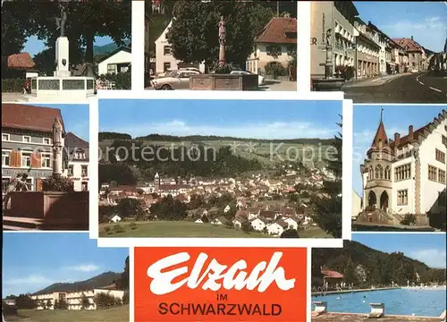 Elzach Freibad Kat. Elzach